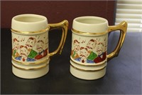 Lot or Set of Two Mugs