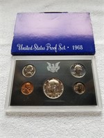 1968 US Mint Proof Coin Set