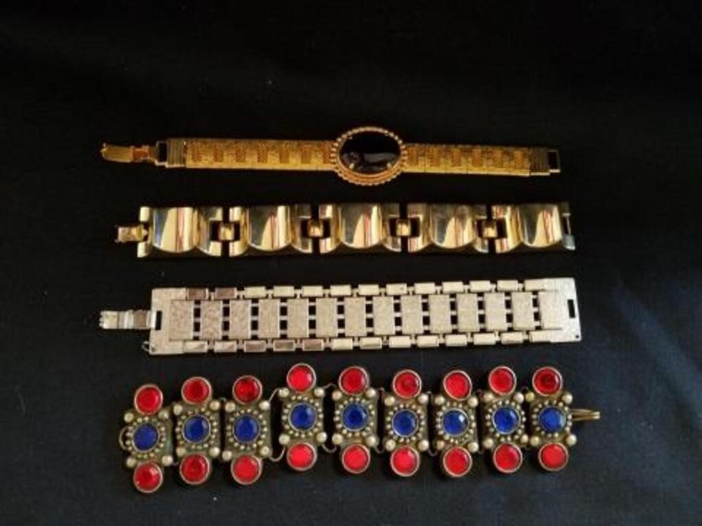 Lot of 4 Vintage Bracelets