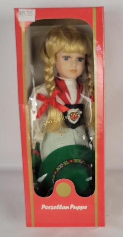 German Porzellan Puppe Doll