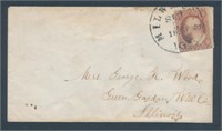 USA #26 (4) ON COVERS USED AVE-FINE