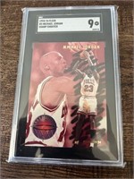 1993-94 Fleer Sharpshooter Michael Jordan SGC 9