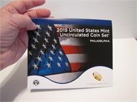 2015 US Mint UNC Coin Set Philadephia