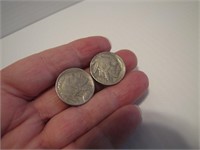 1915 and 1917 Buffalo Nickels