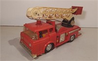 Vintage Marx Firetruck Battery Operated Untested