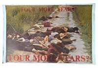 Vintage Vietnam Anti War Propaganda Poster
