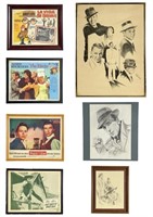 Vintage Movie Memorabilia- Lobby Cards, Actor Art