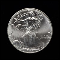 1996 Walking Liberty 1 oz fine silver dollar