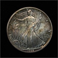 1992 Walking Liberty 1 oz fine silver dollar