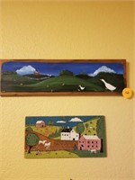 SMALL FARM PAINTED PITCURES