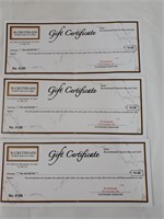 Bucketheads $30 gift certificates