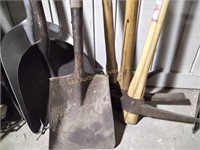 Pick axes and shovels