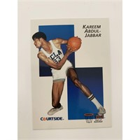 Kareem Abdul-Jabbar Courtside Basketball Card