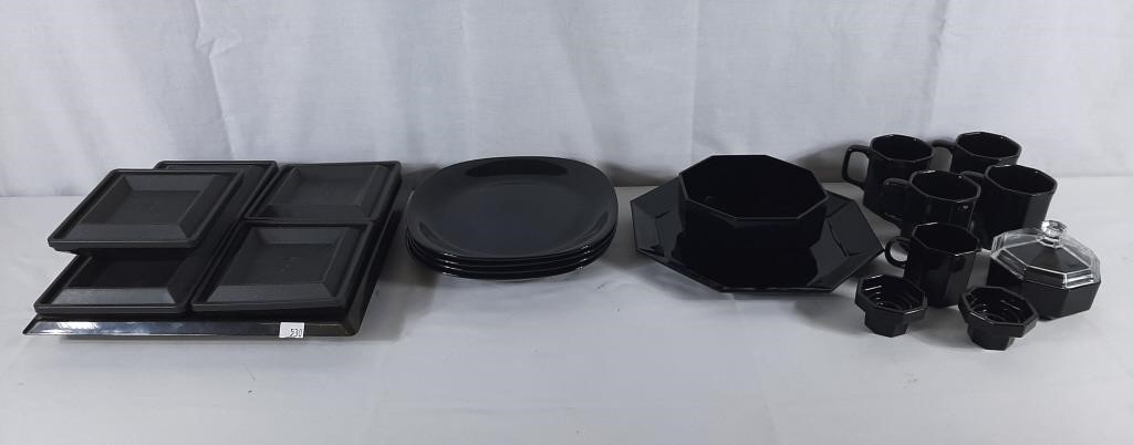Dinner Party Lot including Vintage Tupperware