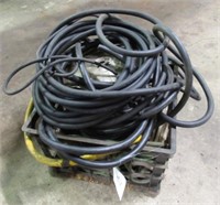 Assorted wire includes 4 gauge etc.