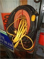 LOT OF EXTENSION CORDS - B