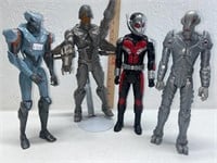 12 inch Action figures lot of 4- Antman,