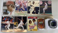 9pc Philadelphia Phillies Signed Photos+ w/ VHS