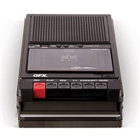 QFX RETRO-39 Shoebox Tape Recorder with USB
