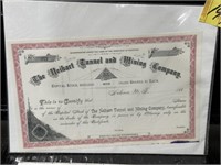 NEIHART TUNNEL & MINNING CO STOCK BOND