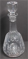 (G) 11.5" Marshall Fields glass decanter