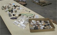 Assorted Gem, Mineral & Fossil Collection