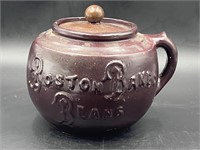 Antique Boston Baked Beans Stoneware 1800's