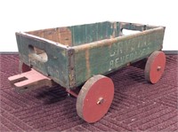 Crystal Beverage Crate, Converted to Wagon