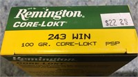 6- REMINGTON .243 WIN. AMMO  120 RDS