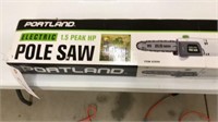 New In Box Portland Electric Pole Saw