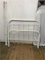 EARLY FULL SIZE  METAL BED