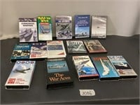 War and aircraft VHS and DVD