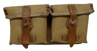 German WWII Vinyl G43 Mag Pouch ROS 44 Marked