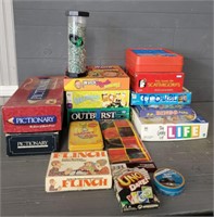 Variety of Family Board Games