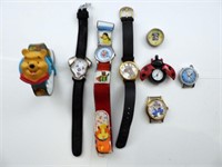 (9) KIDS WRIST WATCH LOT