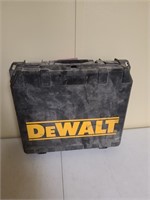 Empty Dewalt Tool Case
