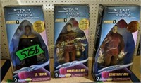 3 Star Trek Warp Factor Series 1 Limited Edition