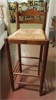 Woven Seat Barstool 29.5" tall