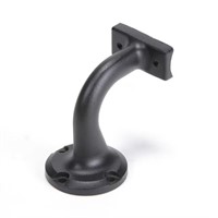 Deckorators 4-in Black Aluminum Rail Bracket A111