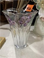 Flower Vase with Grapes