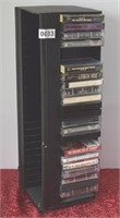 Cassette Tapes & Rack