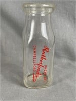 Rutherford's Campbellford Pint Milk Bottle