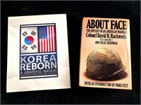 (2) Military History Books About Face & Korea Rebo