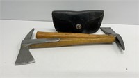 (2) Boarding Axes, one has sheath