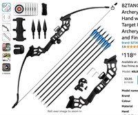 BZTANG  Recurve Bows Archery Set,Survival Longbow