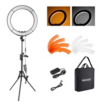 NEEWER 18" Ring Light with Stand, 55W 5600K Large