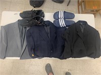 3cnt Men’s Suit Jackets and 2cnt Shoes