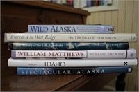 (6) Coffee Table Books -- Wild Alaska, Idaho,