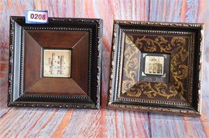 Set of 2 3"X3" Greentree Gallery Picture Frames