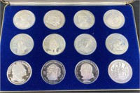 (12) Sterling Silver US Capitol Historical Society